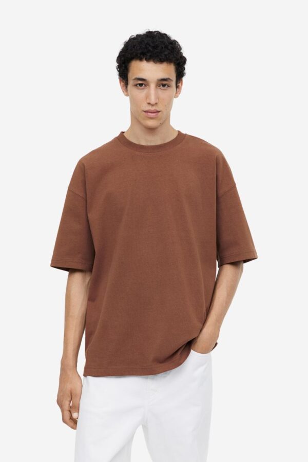 Βαμβακερό T-shirt Oversized Fit